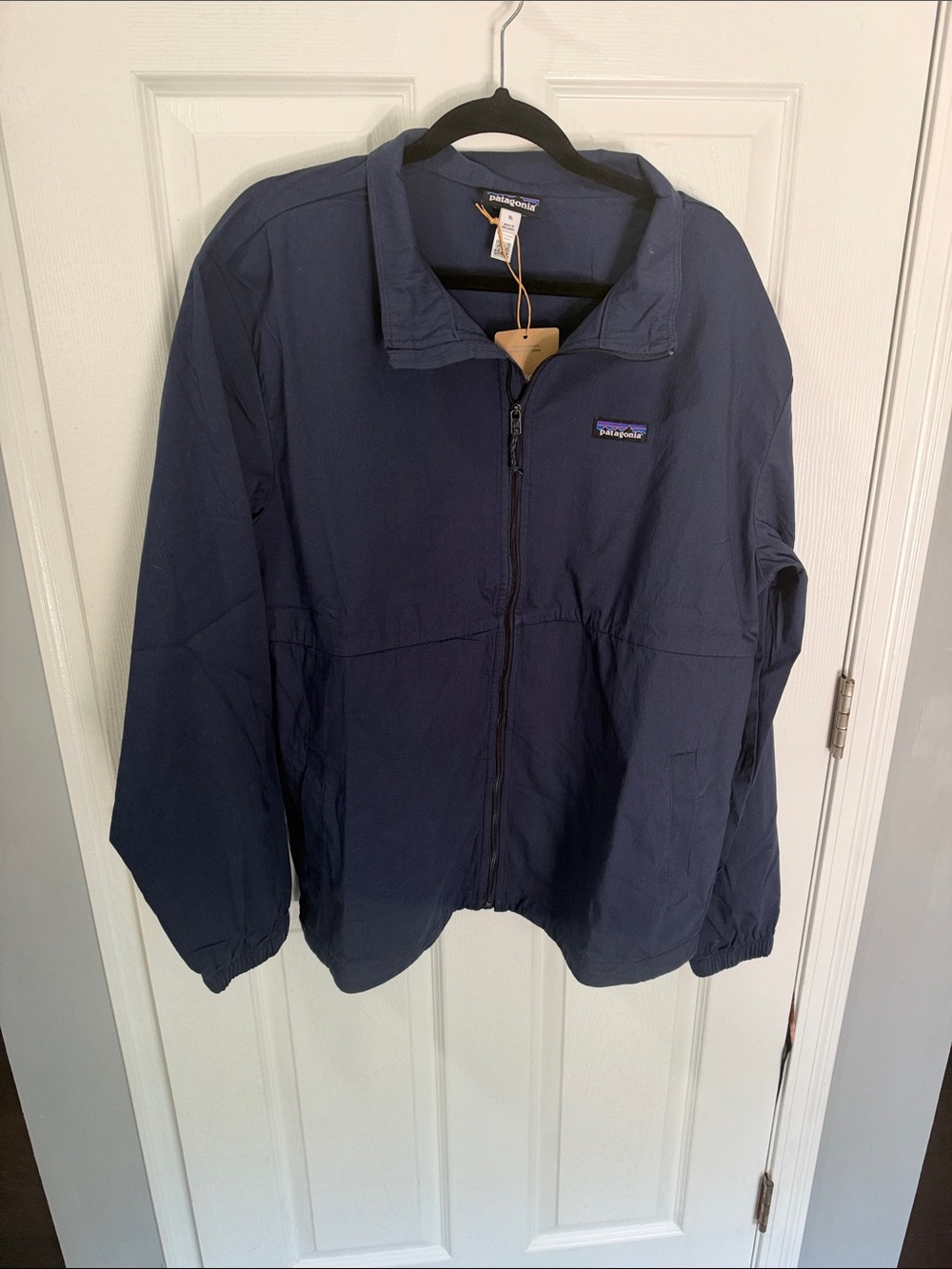 Patagonia Kids Navy Lightweight Zip Jacket